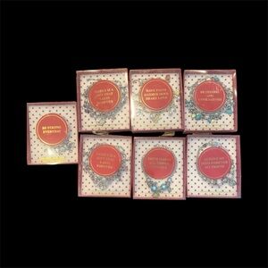 Inspirational Silver Toned Charm Bracelets Set